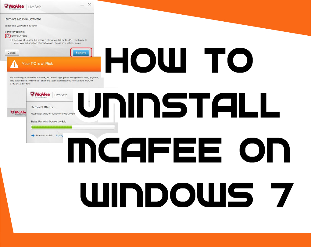 How To Uninstall Mcafee Antivirus