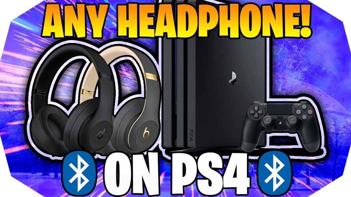 Connect Any Bluetooth Headphones to PS4