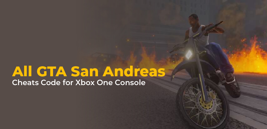 GTA san Andreas cheats Xbox one