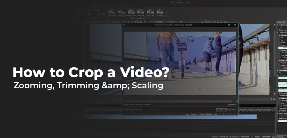 How to crop a video