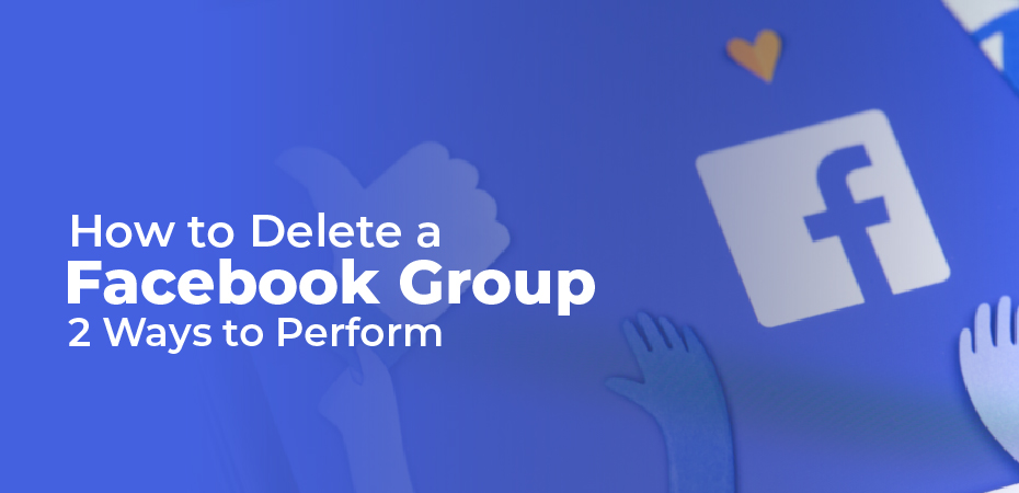 How to delete a facebook group