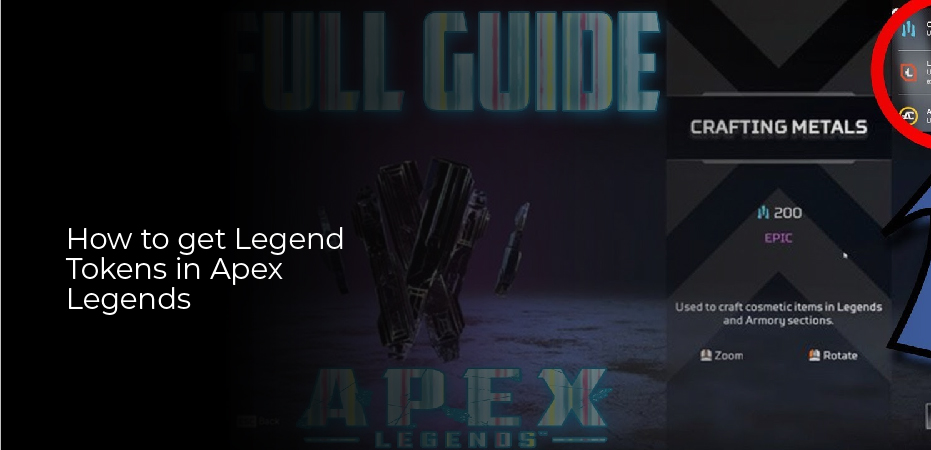 How to get legend tokens in apex legends