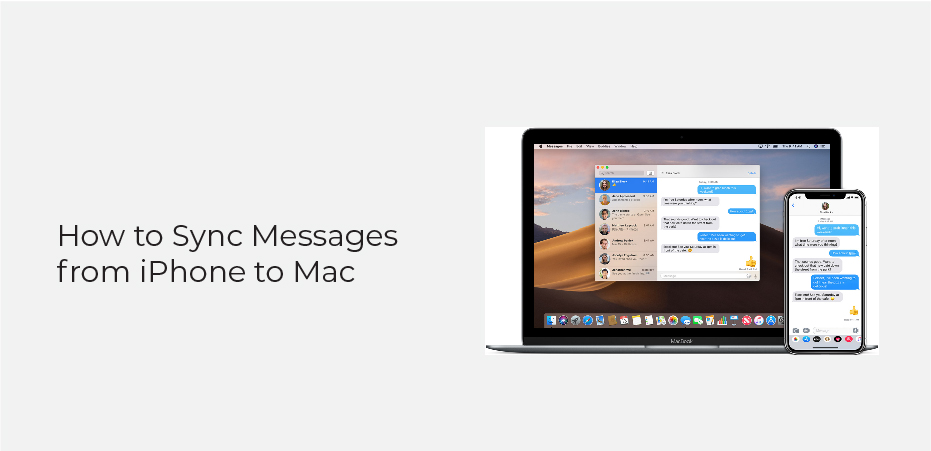 How to sync messages from iPhone to Mac