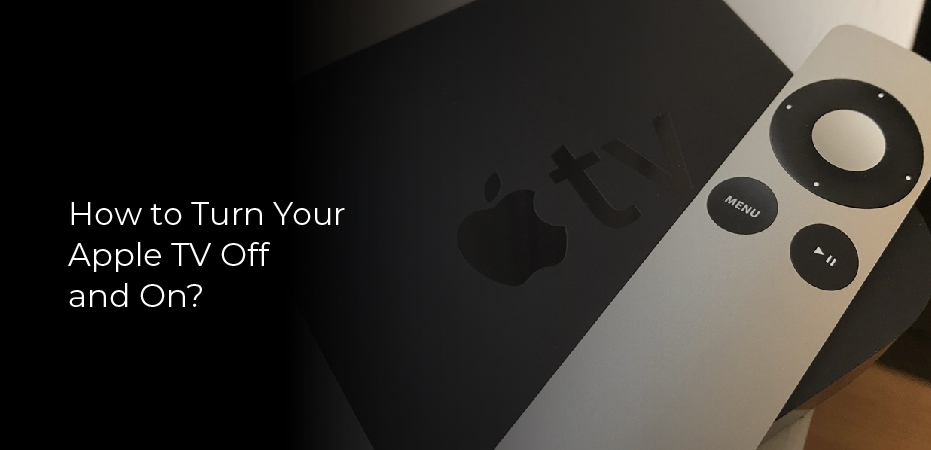 How to turn off apple TV