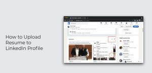 how to upload resume to LinkedIn